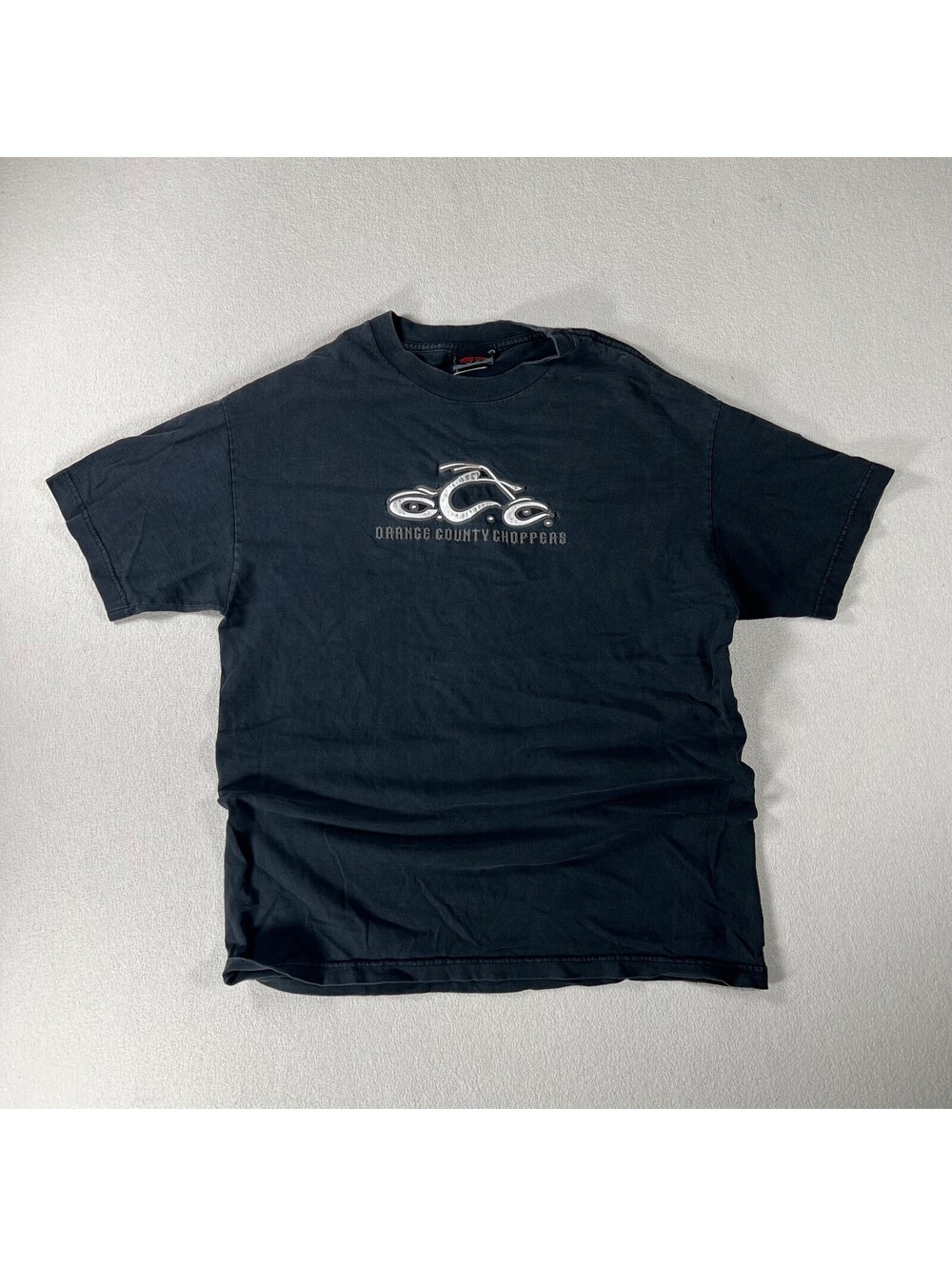 Vintage Orange County Choppers Biker Black Tee Size L